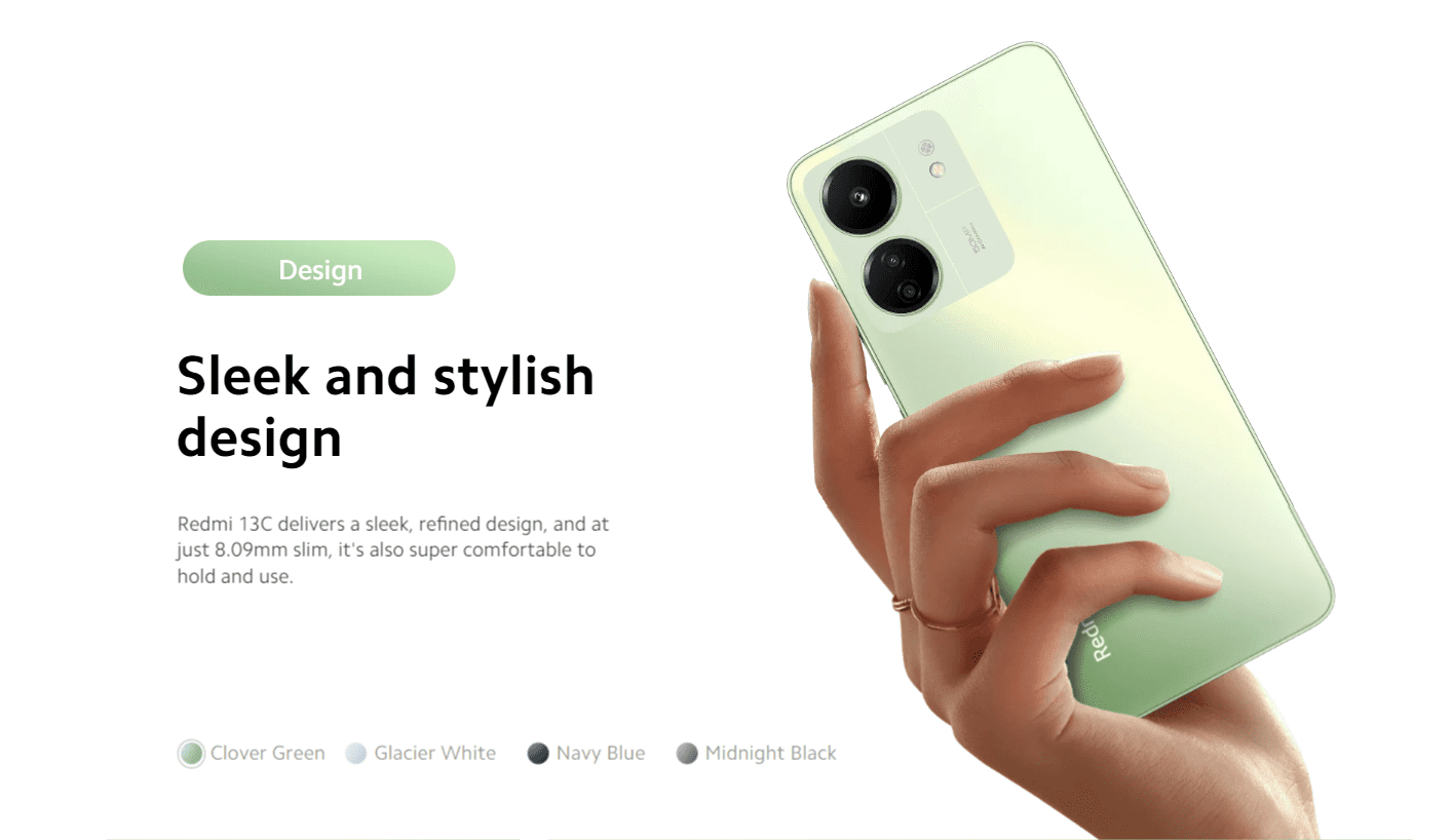 Xiaomi Redmi 13C 6+128GB/8+256GB | 6.74 90Hz Display | 50MP AI Triple ...