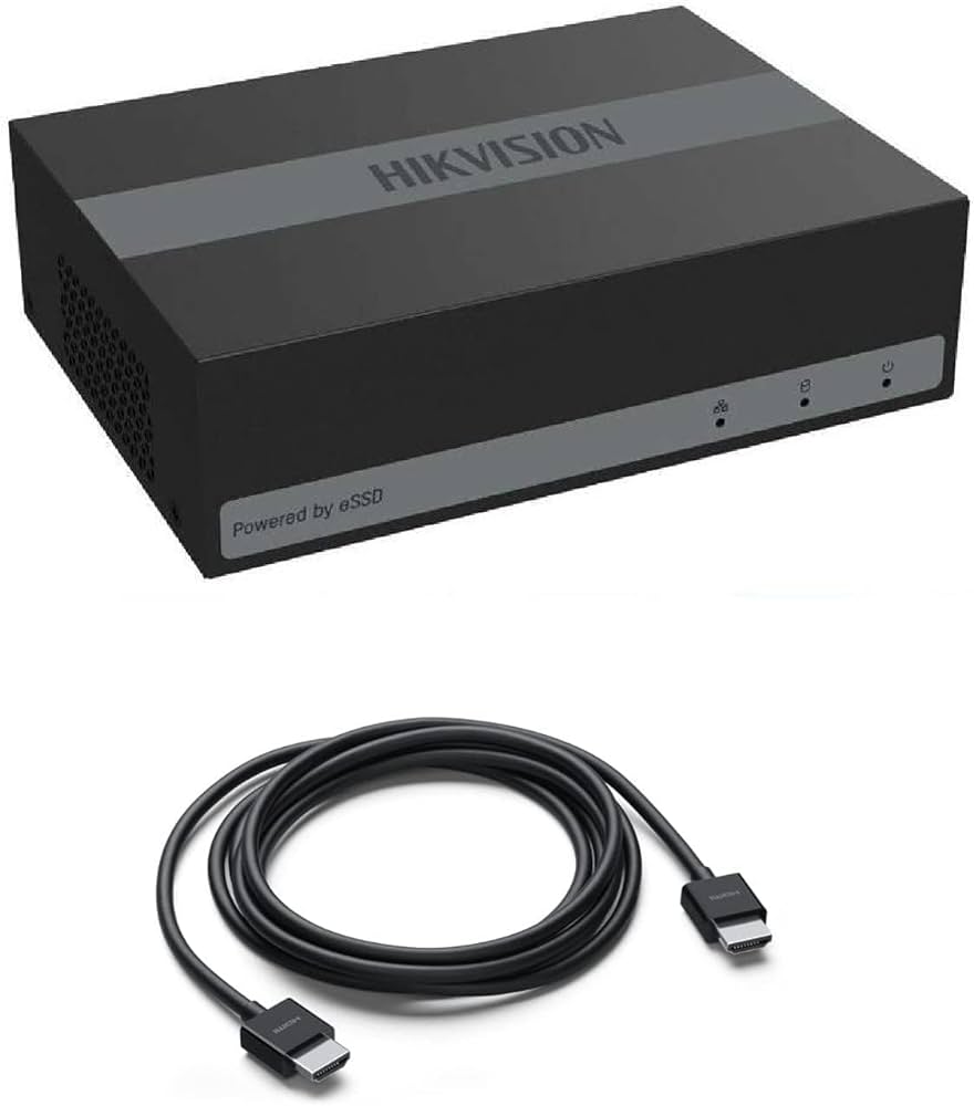 Hikvision eDVR with 512GB SSD | DS-E04HQHI-B | 4-ch 1080p Lite 1U H.265 ...