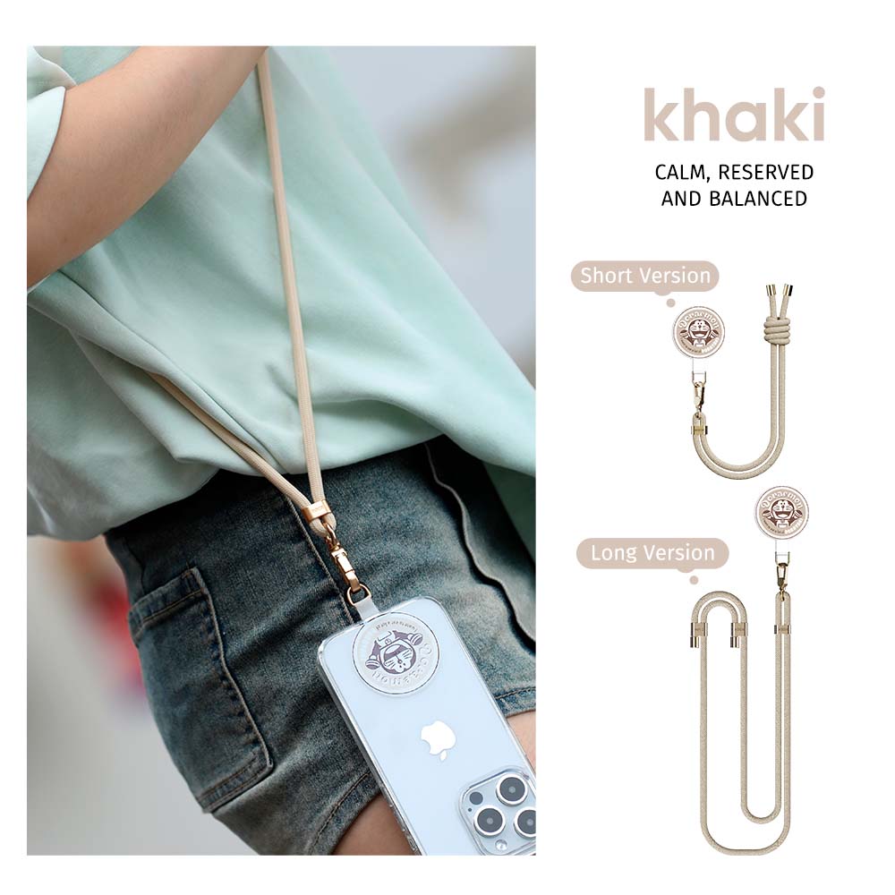 Rock Space Doraemon Phone Strap / Wrist Lanyard Halter Neck Rope Cross ...