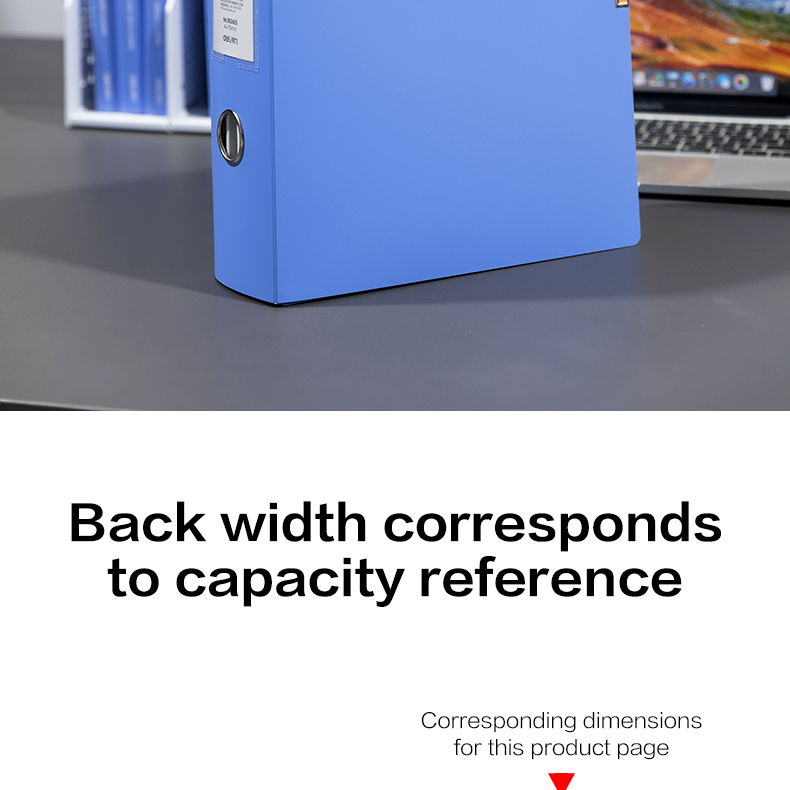 Deli A4 Large-Capacity File Data Box File Folder Box Desktop File ...