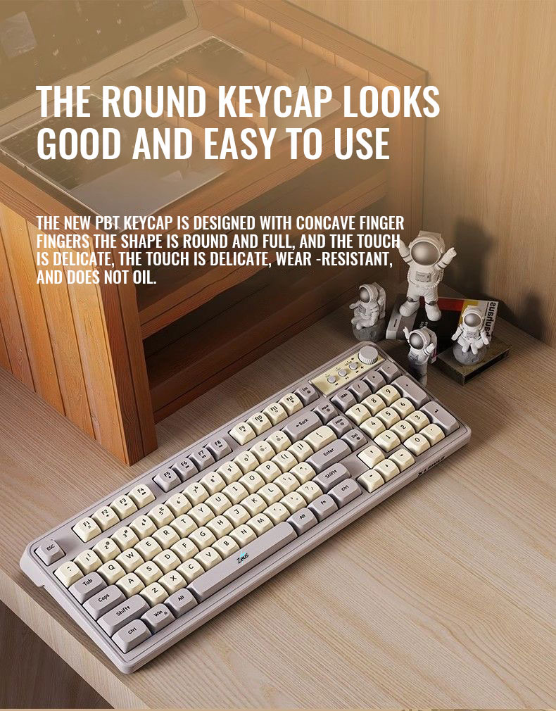 Zeus Wired Gaming Keyboard Multi Colors Mixing 98 Keys USB Mechanical ...