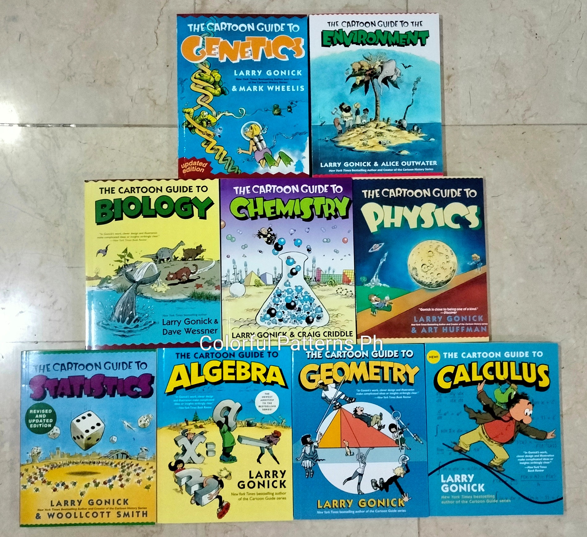 THE CARTOON GUIDE to Algebra, Geometry, Calculus, Genetics, Biology ...