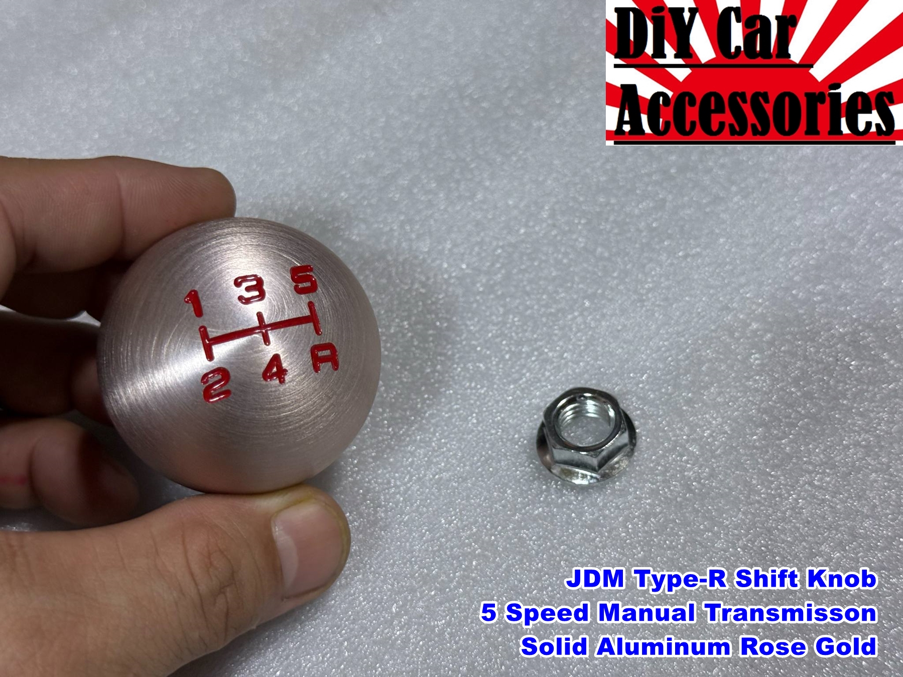 Honda Type R Shift knob for 5 speed transmission (Rose Gold) | Shopee ...