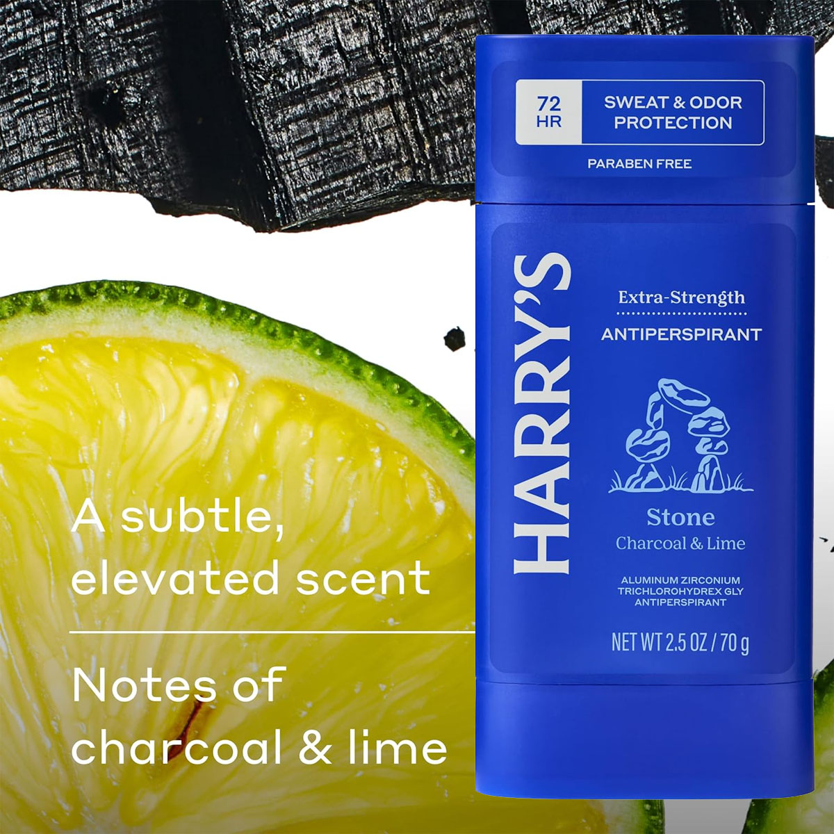 Harry's Extra Strength Antiperspirant Deodorant 72 hour Sweat & Odor ...