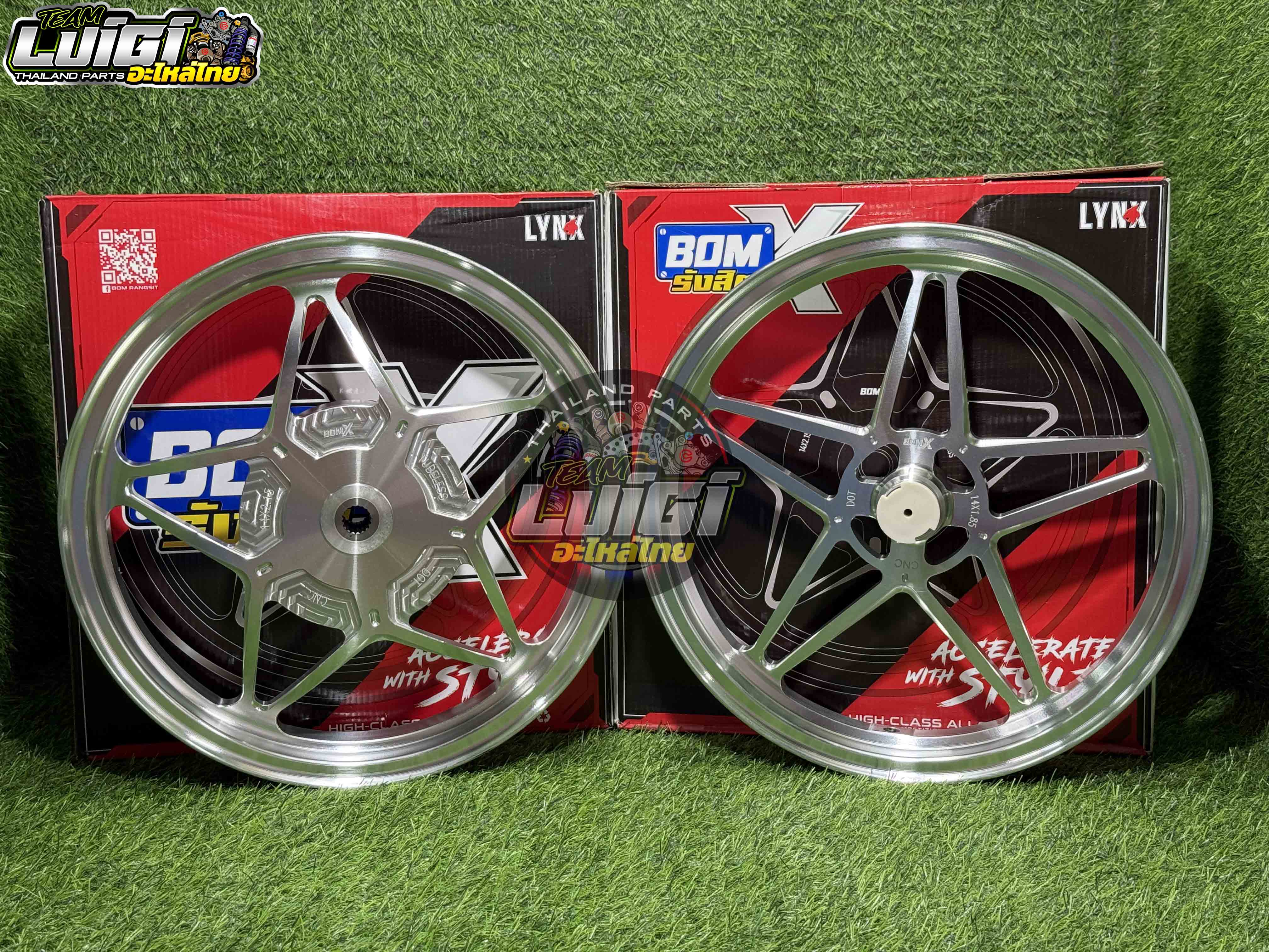 BOMX RANGSIT STAR MAGS / BOM X LYNX STAR CNC MAGS MIO / CLICK / BEAT ...