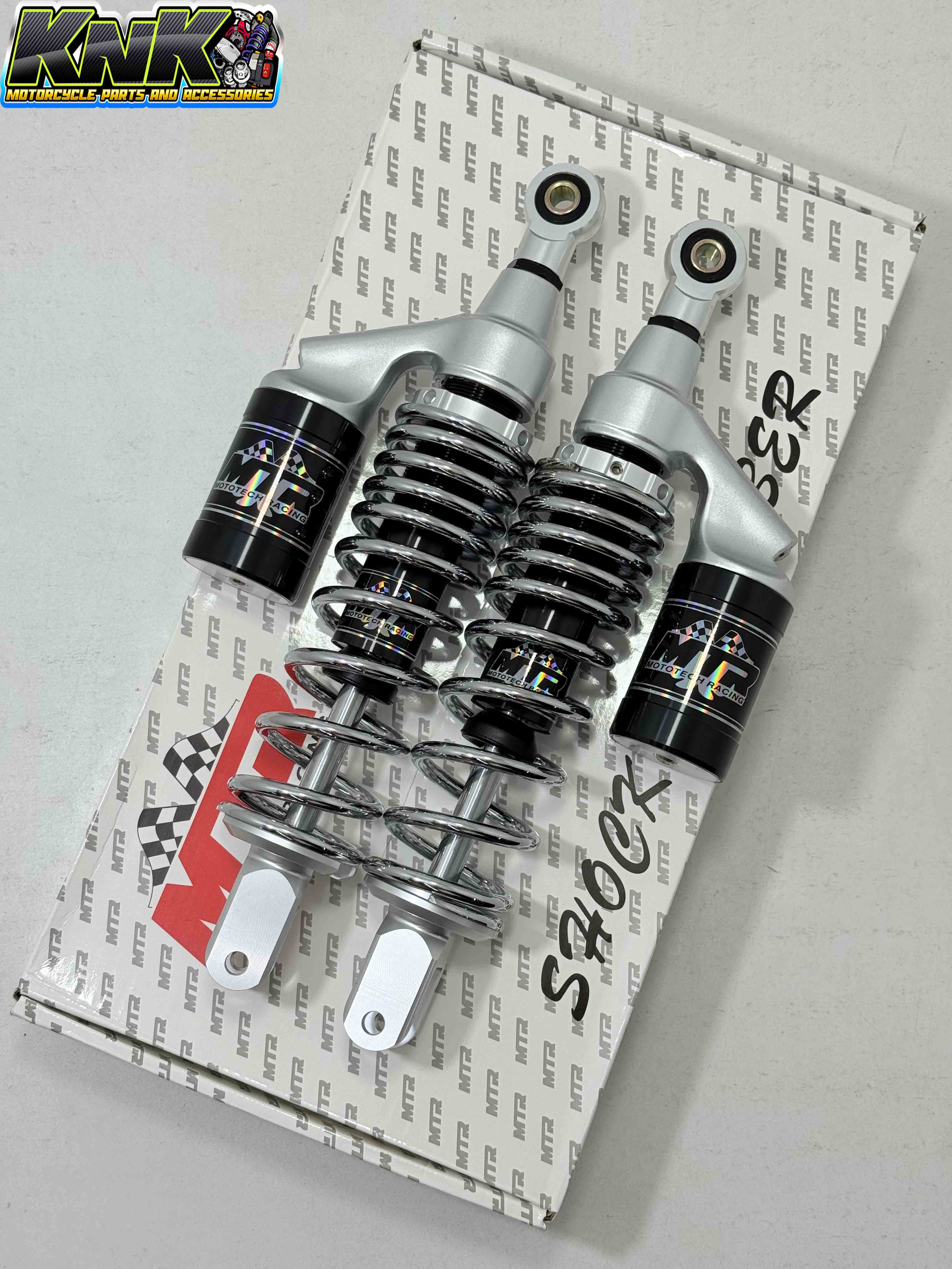 MTR REAR SHOCK SUSPENSION FULLY ADJUSTABLE W/ TANK 305MM-330MM FOR NMAX ...