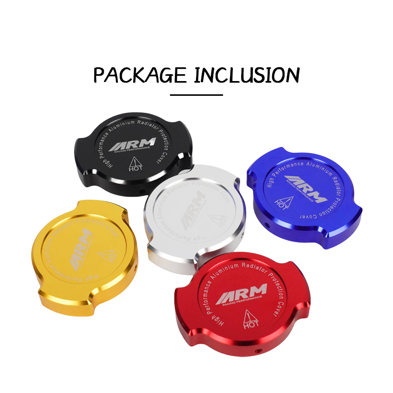 Universal Arm Radiator Cap Cover: Full CNC Aluminum with Decorative ...