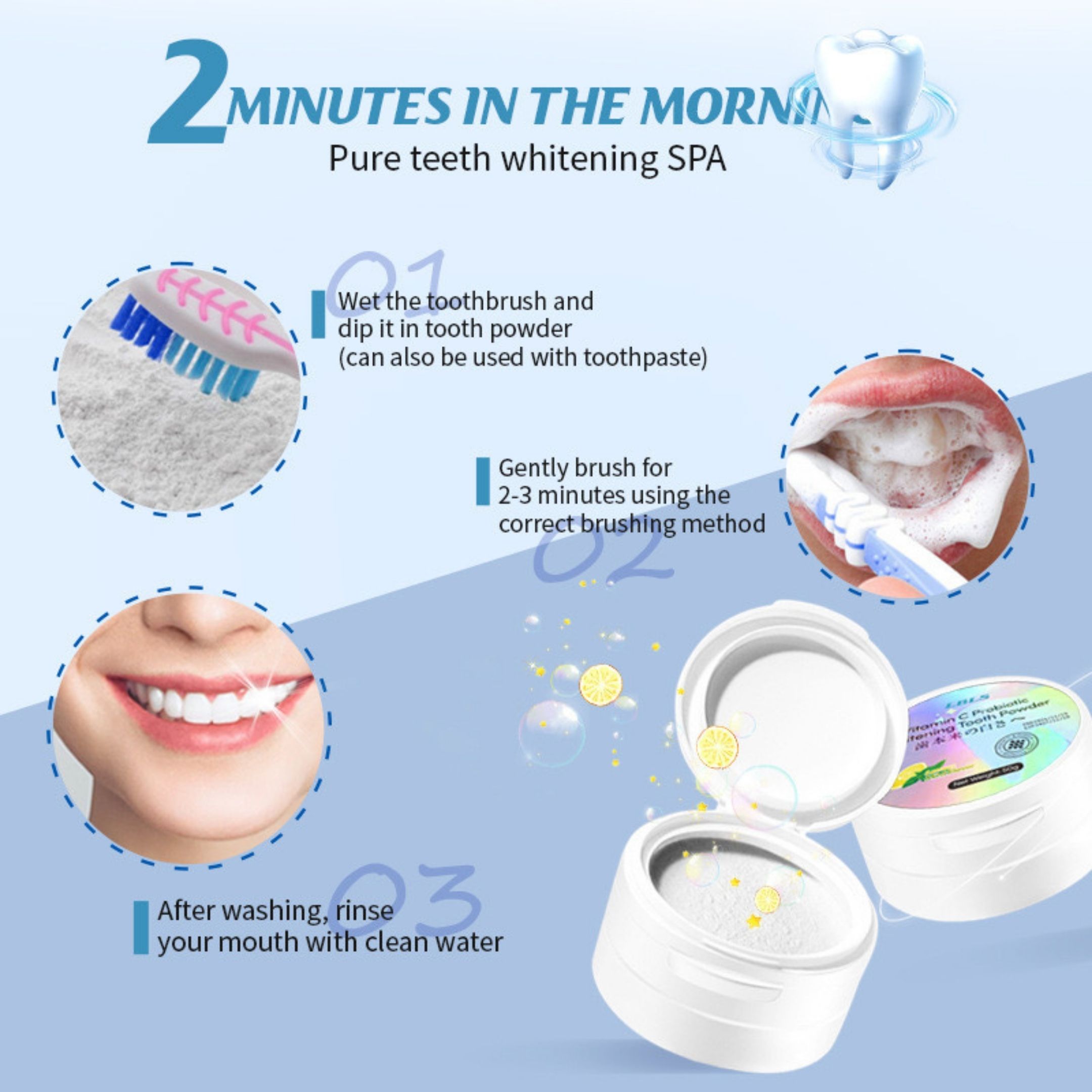 Scoban Whitening Toothpaste and Scoban Japanese Vitamin C Tooth Powder ...