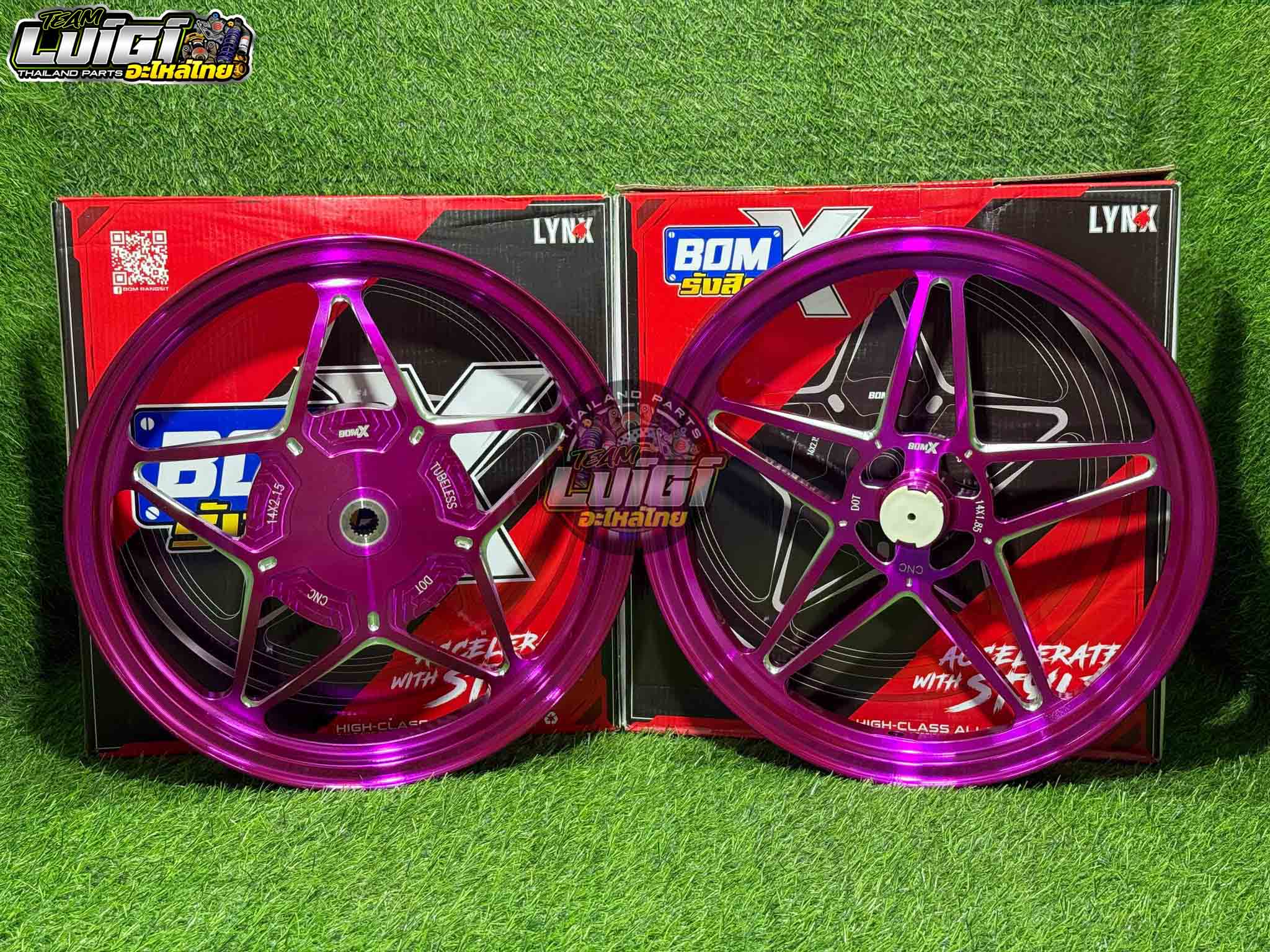 BOMX RANGSIT STAR MAGS / BOM X LYNX STAR CNC MAGS MIO / CLICK / BEAT ...