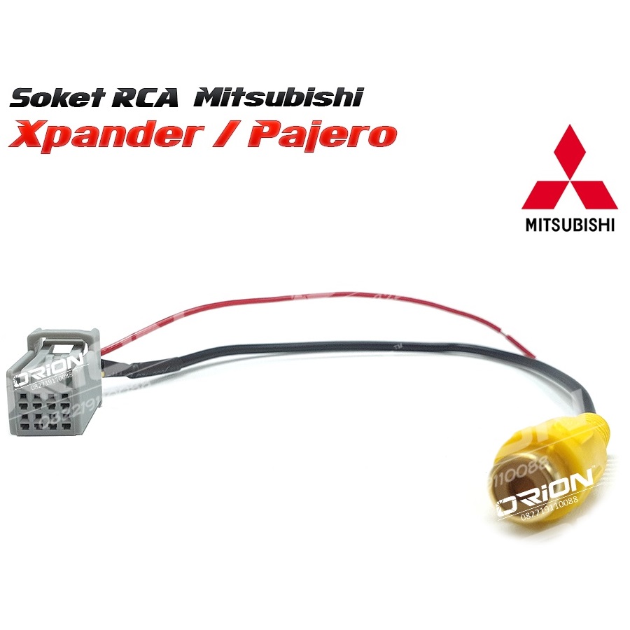 Rca Socket Reverse Camera Adapter To HU Mitsubishi Xpander / Montero ...