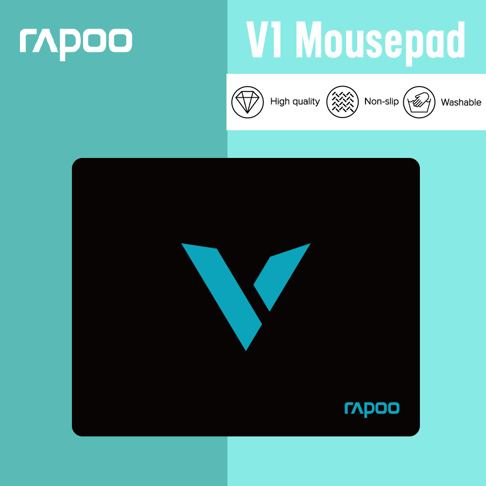 Rapoo V1 Gaming Mouse Pad (Black) | Shopee Malaysia