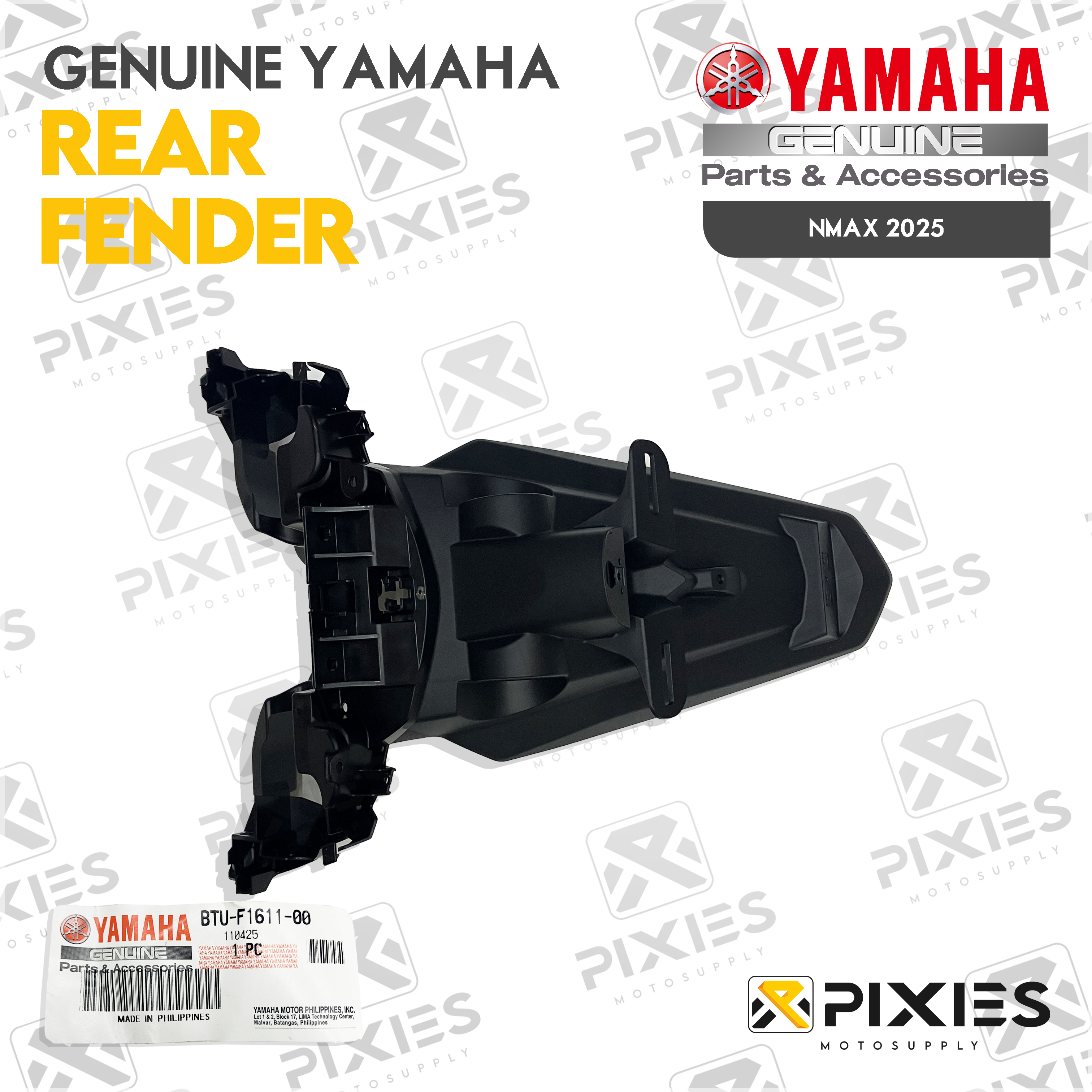YAMAHA REAR FENDER FOR NMAX V3 2025 NMAX TURBO STANDARD | Shopee Malaysia
