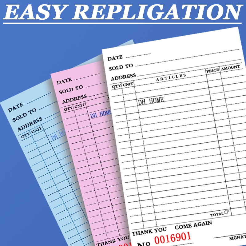Resibo Carbonized Receipt 3 Ply Delivery Receipt Resibo Carbonized ...