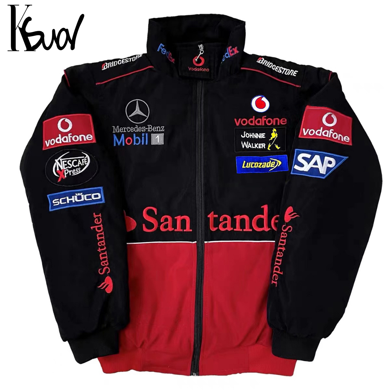 F1 Racing Jacket for man Mercedes Benz Embroidered Team Clothing Spring ...