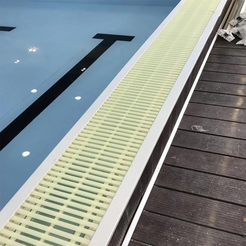 【Emaux】1M Swimming Pool Non-slip Overflow Grid ABS Plastic Water Drain ...