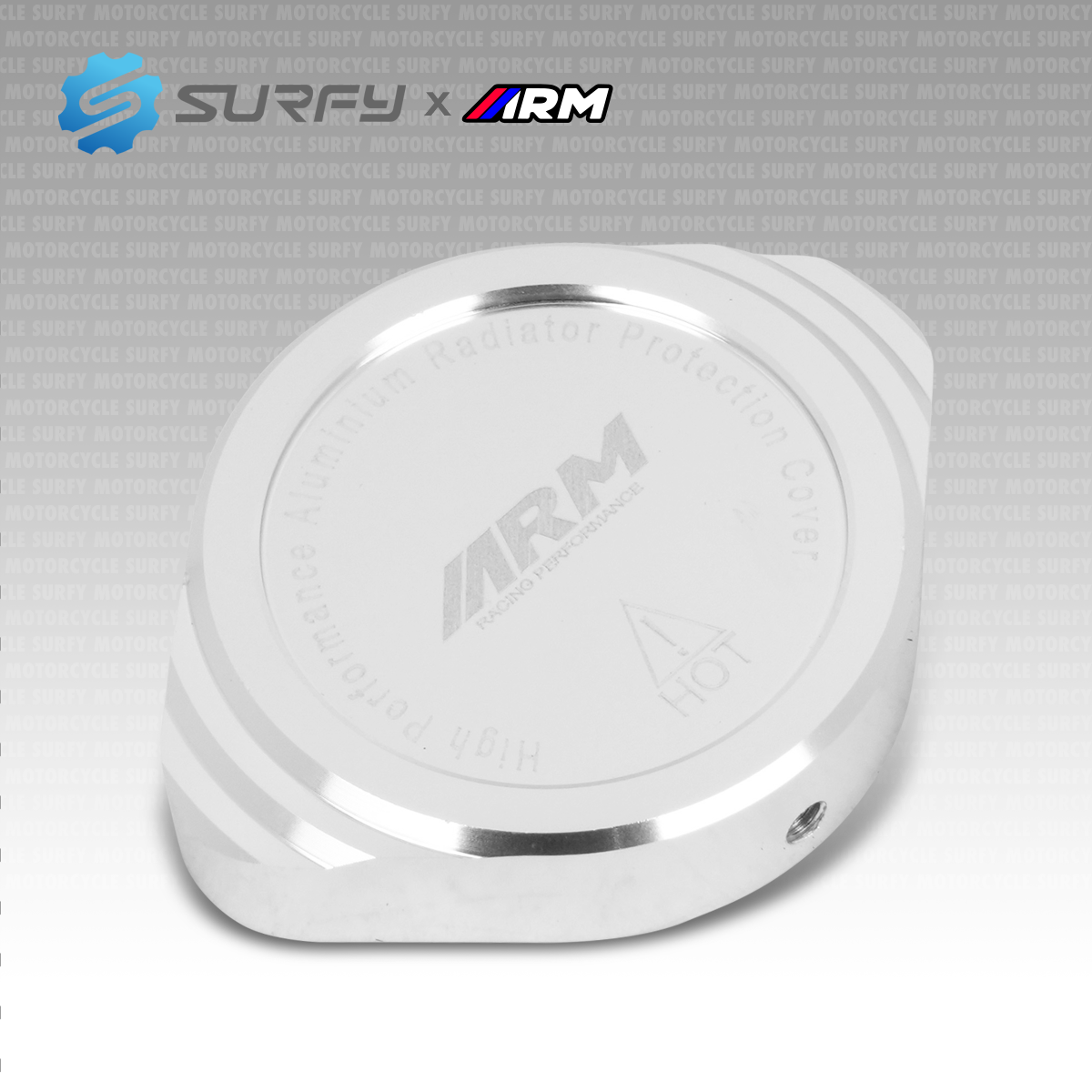 Arm Radiator Cap Cover V3 Premium Design Aluminum Full CNC Universal ...