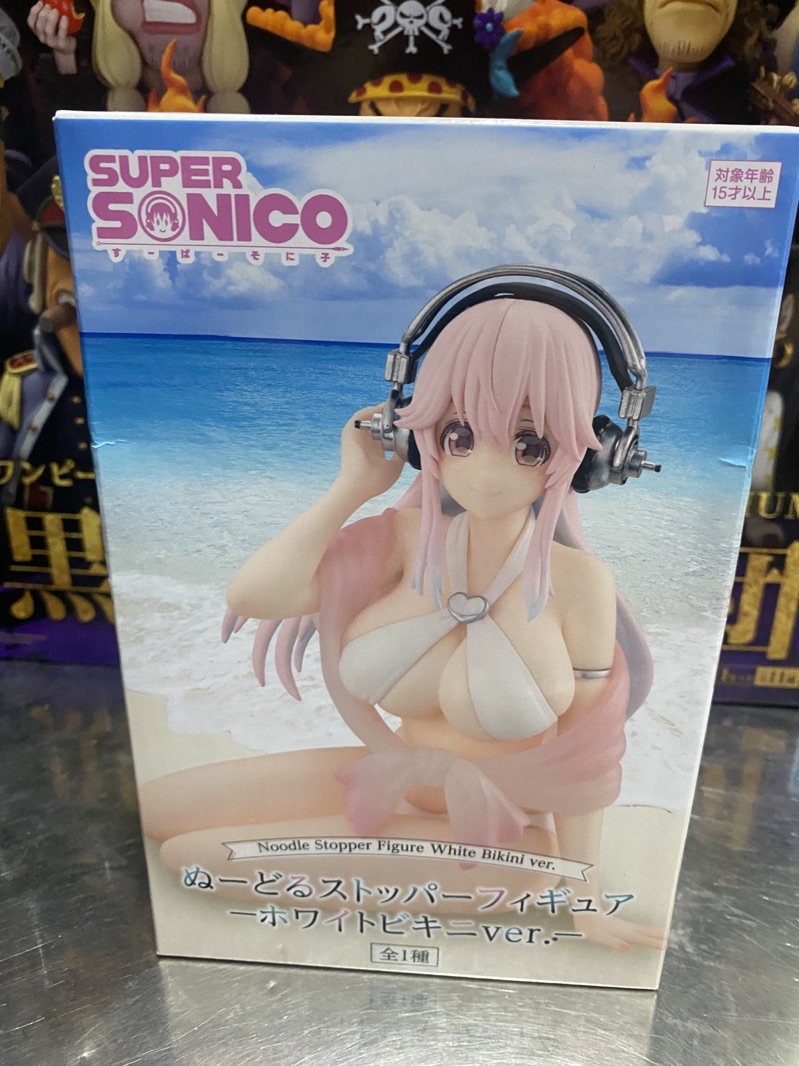 Super Sonico Figure Unicorn White Pearl Ver