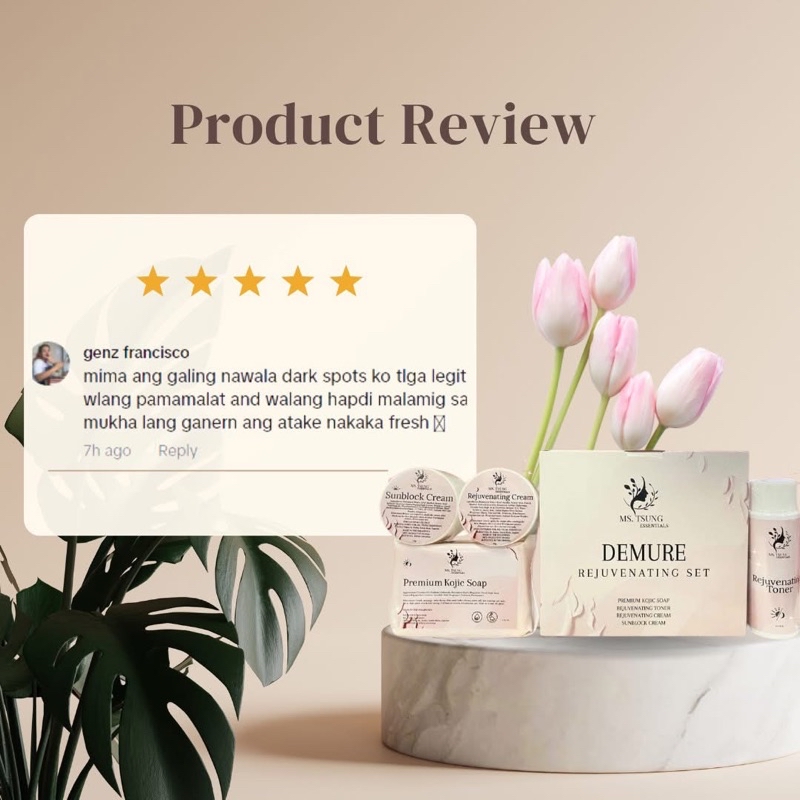 Ms Tsung Demure Rejuvenating Set New Packaging | Shopee Malaysia