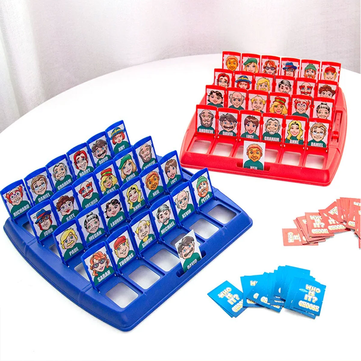 New Guess Who I Am Game board card head with logical thinking Puzzle ...