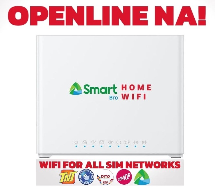 OPENLINE Smart Bro Prepaid Home WiFi LTE-Advanced (Boosteven R291 ...