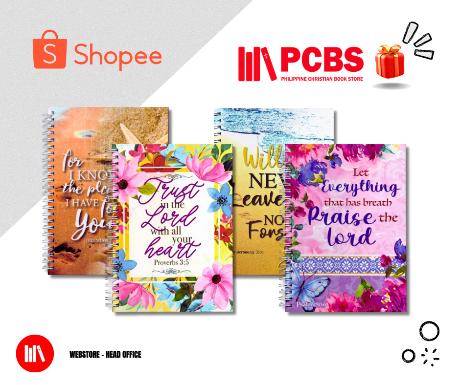 PCBS Spiral Notebook Journal with Bible Verses A Scripture ...