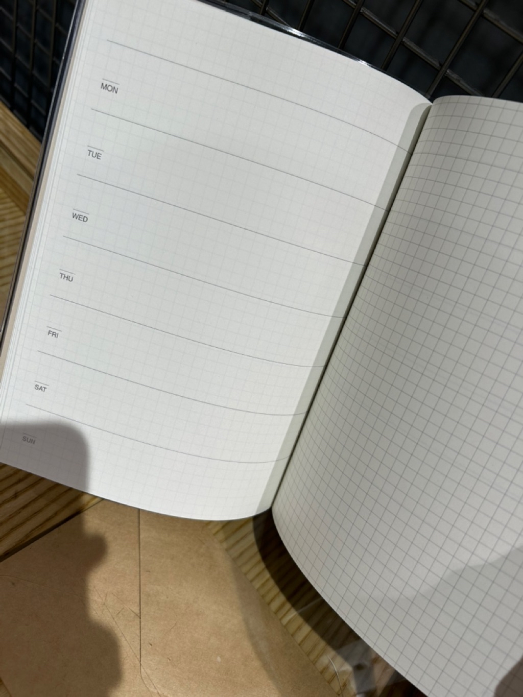 MUJI Free Schedule Note/ A5 / A6/ Monthly / Weekly Japan Muji Planner ...