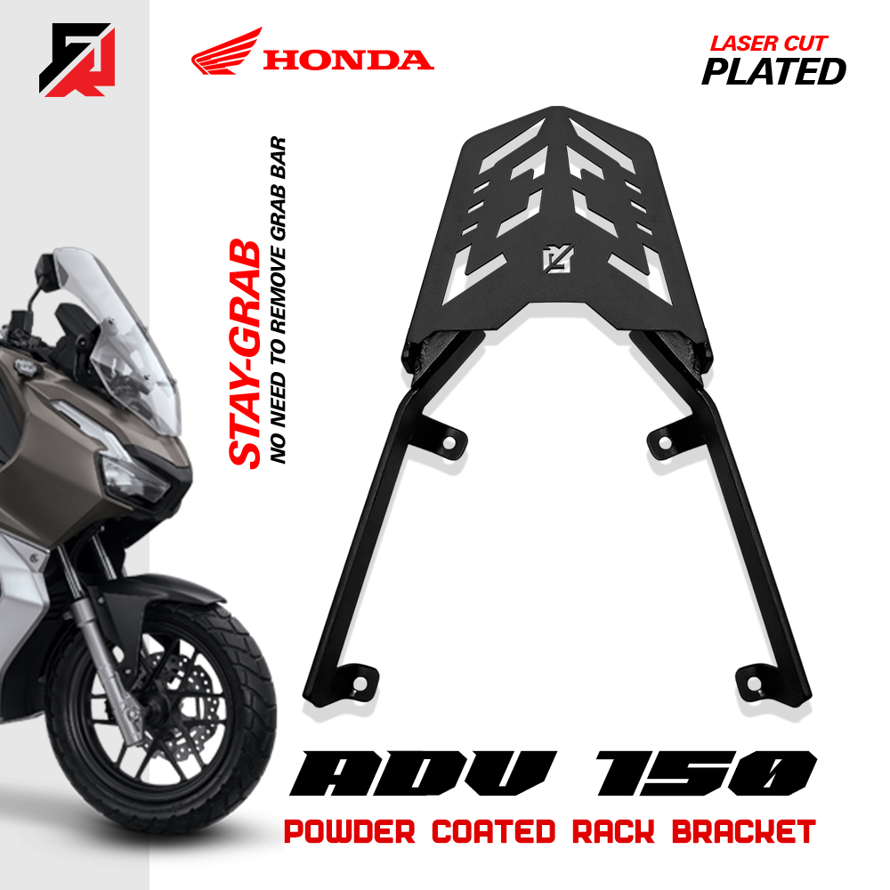 Honda ADV 150 Top box bracket / STAY GRAB /Power Rack / Monorack ...