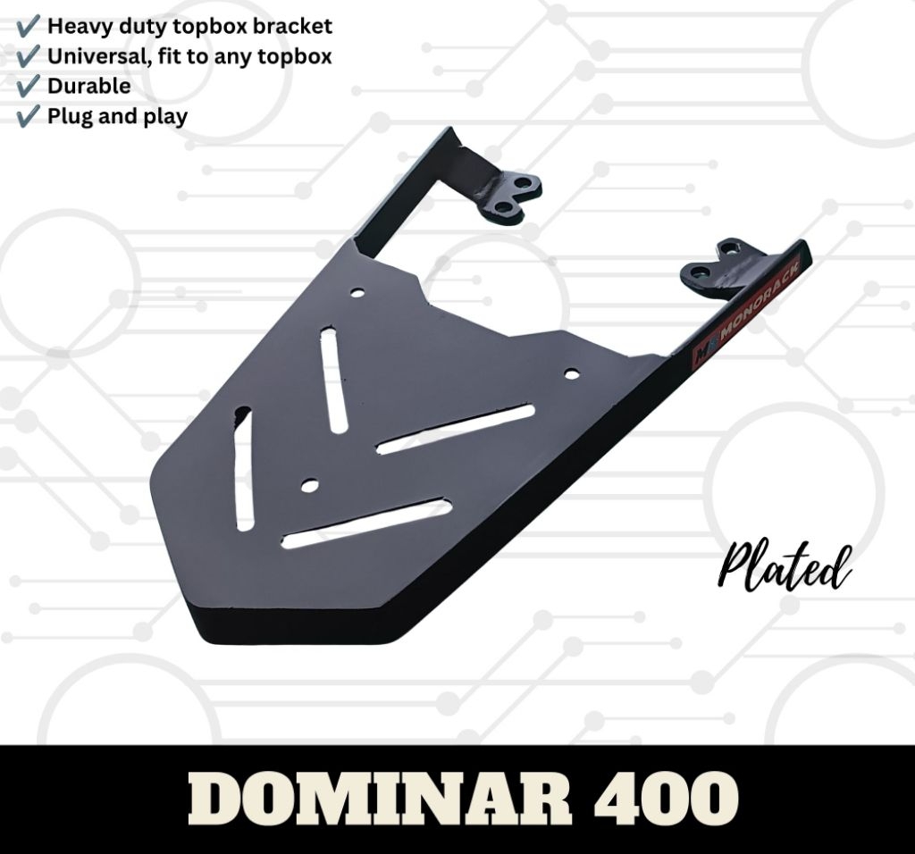 Kawasaki Dominar 400 - Dominar400 Topbox Bracket Heavy Duty | Shopee ...