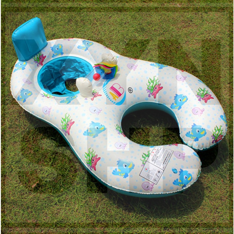 Baby Inflatable Safety Swimming Ring Float Seat Inflatable Pool Float ...