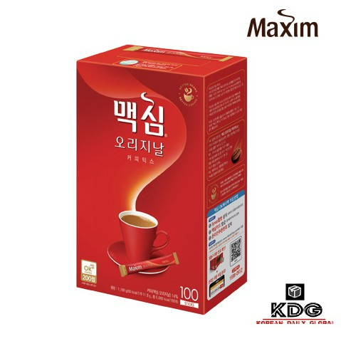 Maxim Korean Coffee Mix 100 Sticks | Shopee Malaysia
