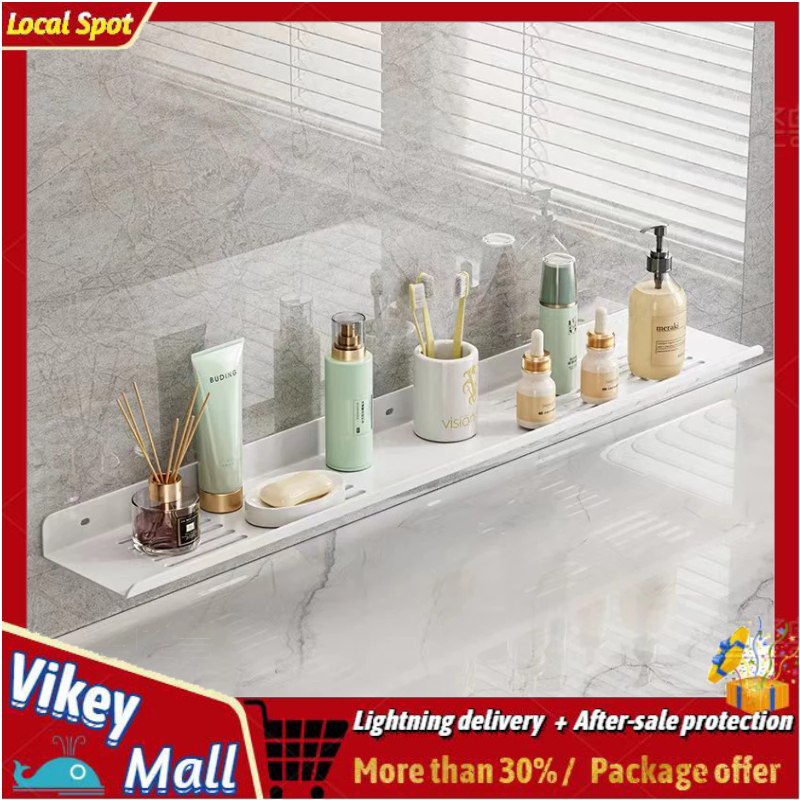 Bathroom Carbon Steel U-shaped Bathroom Sink Organizer Rack No punching ...