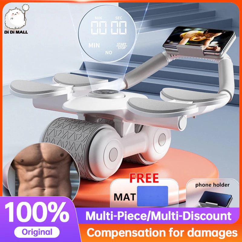 Exercise Equipment Abdominal Roller Exercise Elbow Support Digital ...
