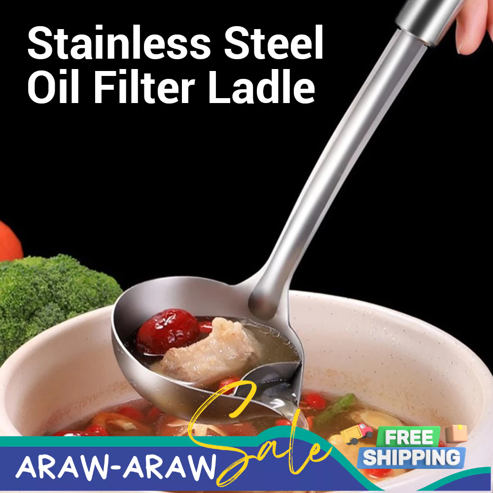 GTS Stainless Steel Oil Filter Ladle Oil Soup Separation Ladle Oil ...
