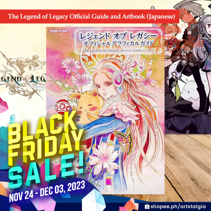 The Legend of Legacy Official Guide and Artbook (Japanese) | Shopee ...
