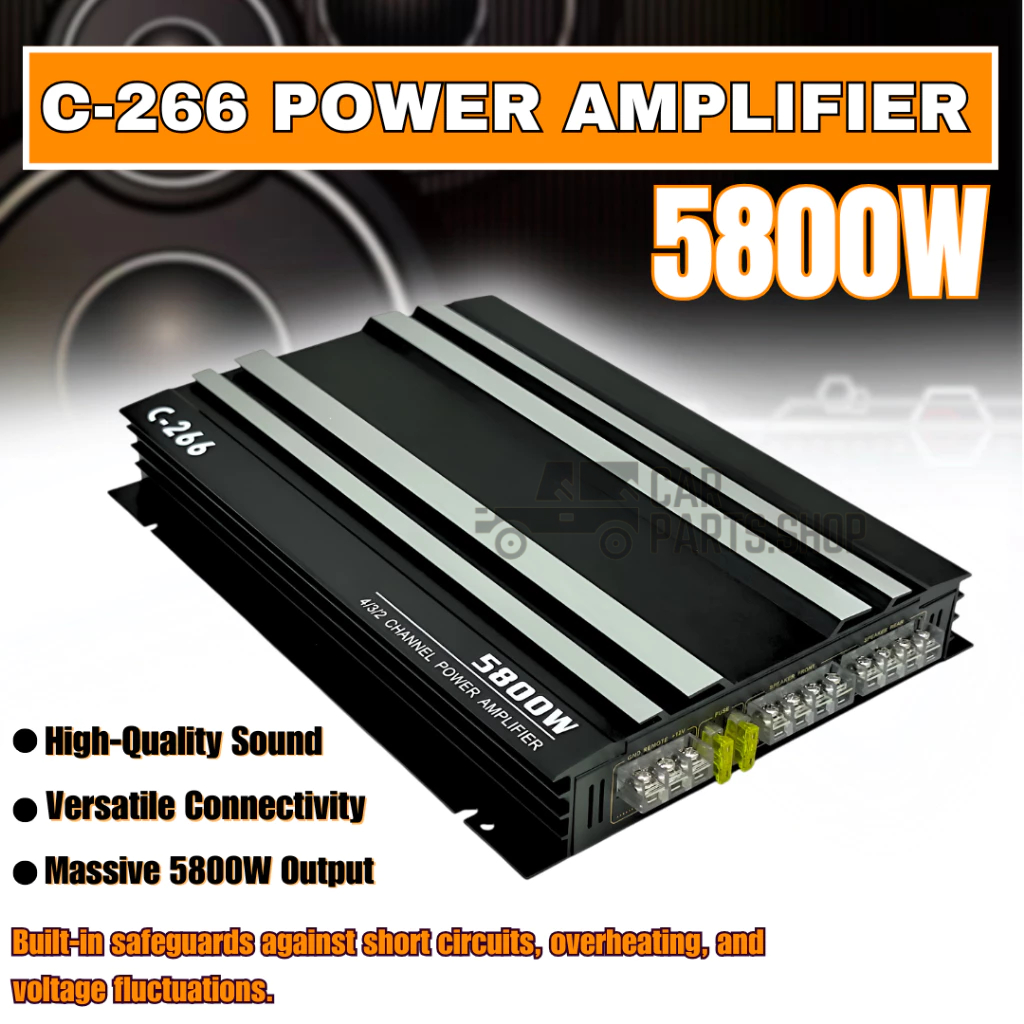 OAPC C-266 Power Amplifier – 5800W High-Performance Audio Amplifier