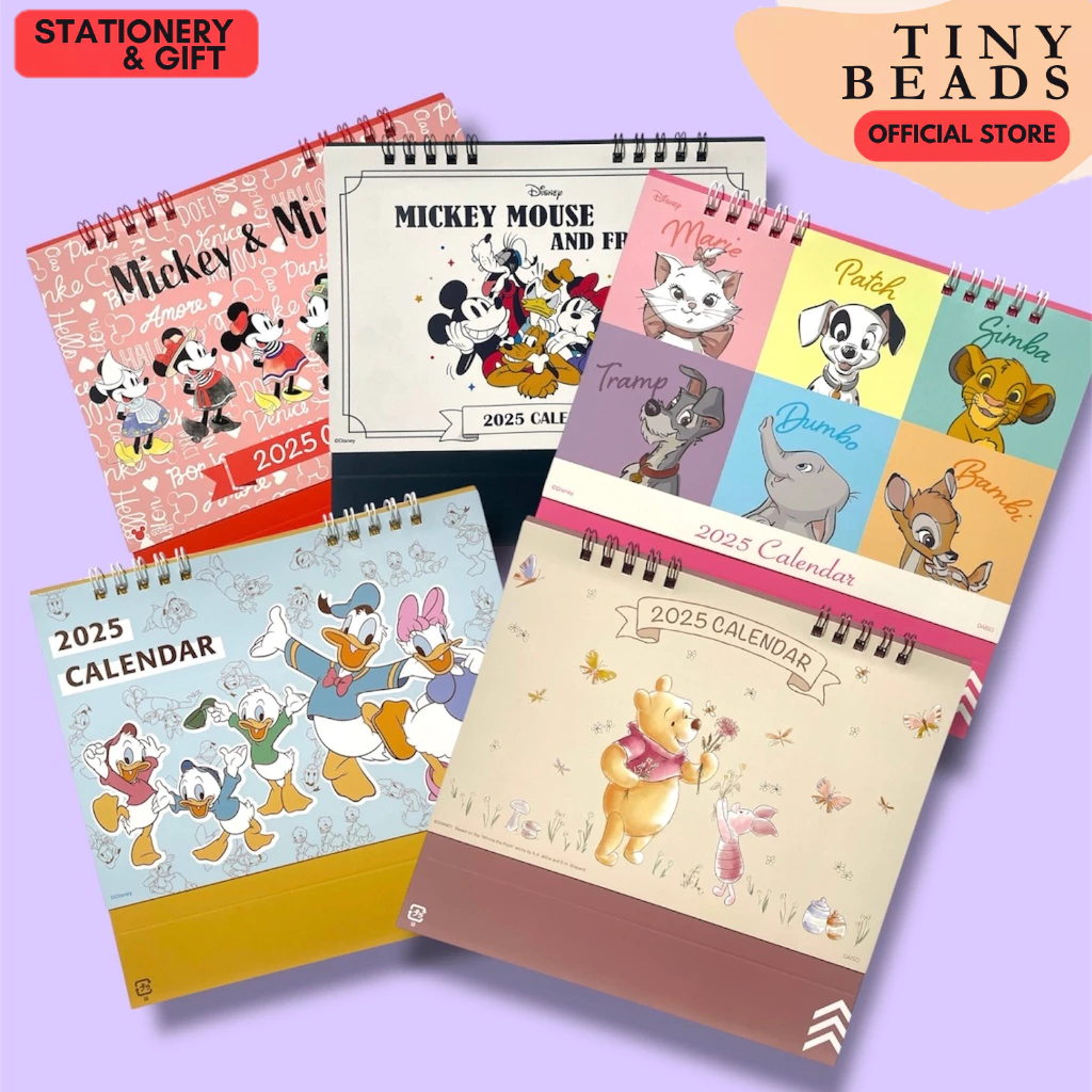 DISNEY Winnie the Pooh, Mickey Desk & Wall Calendars from Japan