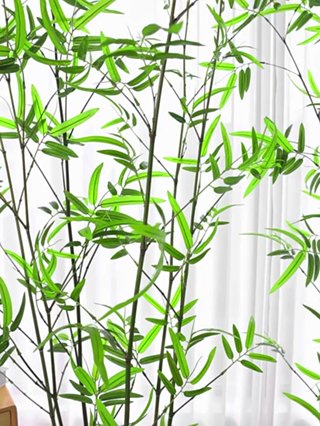 Ready stock」 Artificial tree Bamboo Tree with Stunning Planter, Indoor ...