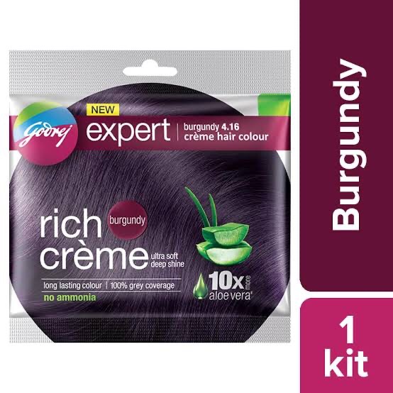 Godrej Expert Burgundy India Hair Dye. Shopee Malaysia