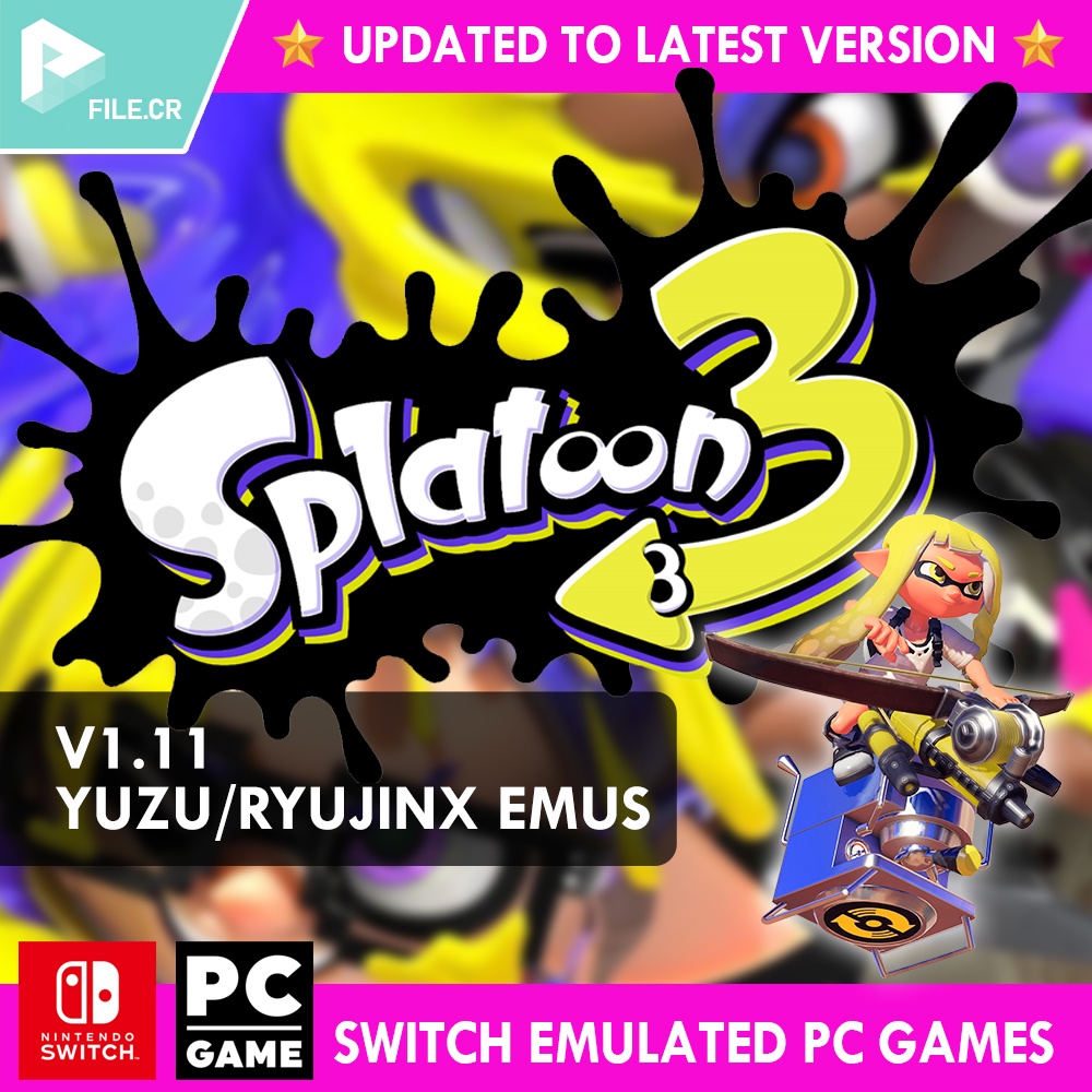 SPLATOON 3 – V1.1.1 + SWITCH EMULATORS [𝐏𝐂 𝐆𝐀𝐌𝐄 𝐃𝐈𝐆𝐈𝐓𝐀𝐋] | Shopee Malaysia