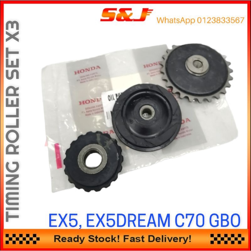 HONDA EX5 EX5 DREAM WAVE100 C70 GBO GBOJ TIMING ROLLER BIG TIMING