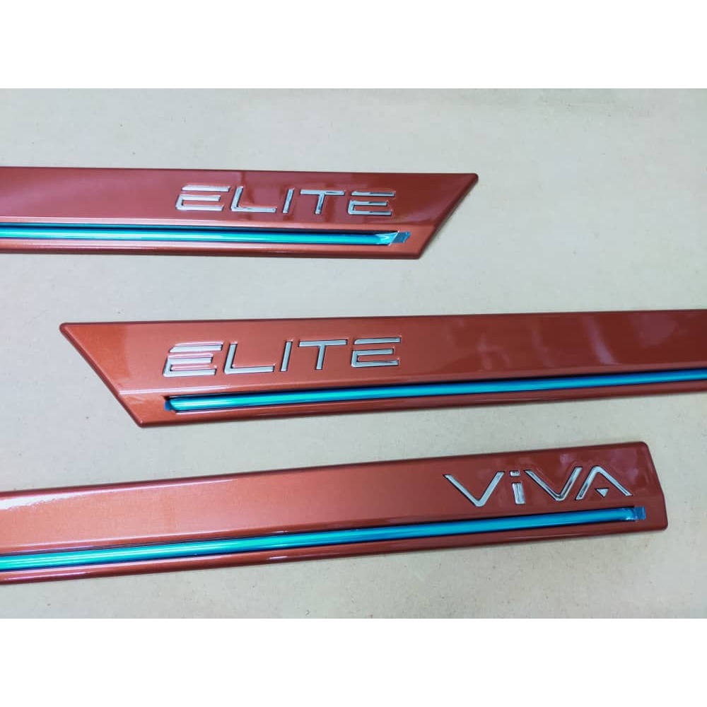 DC Perodua Viva Side Door Moulding Door Lining (R53 Ozzy Orange) Shopee Malaysia
