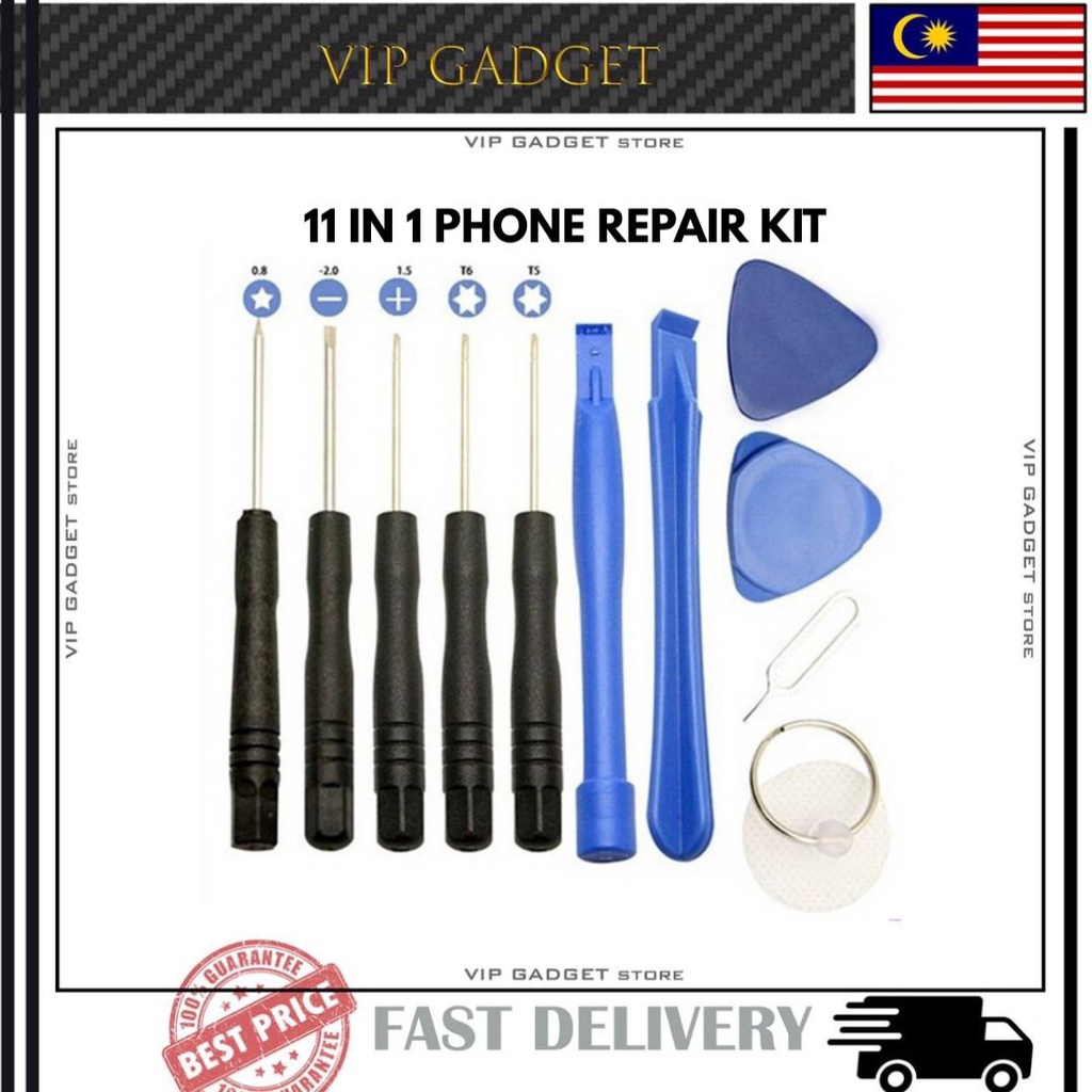 11 in 1 Cell Phones DIY Mini Repair Tool Kits Smartphone Laptop