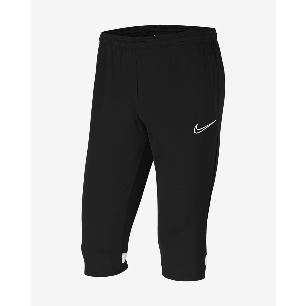 100 Original Nike Men Dri Fit Academy 3 4 Training Pant Black White Shopee Malaysia