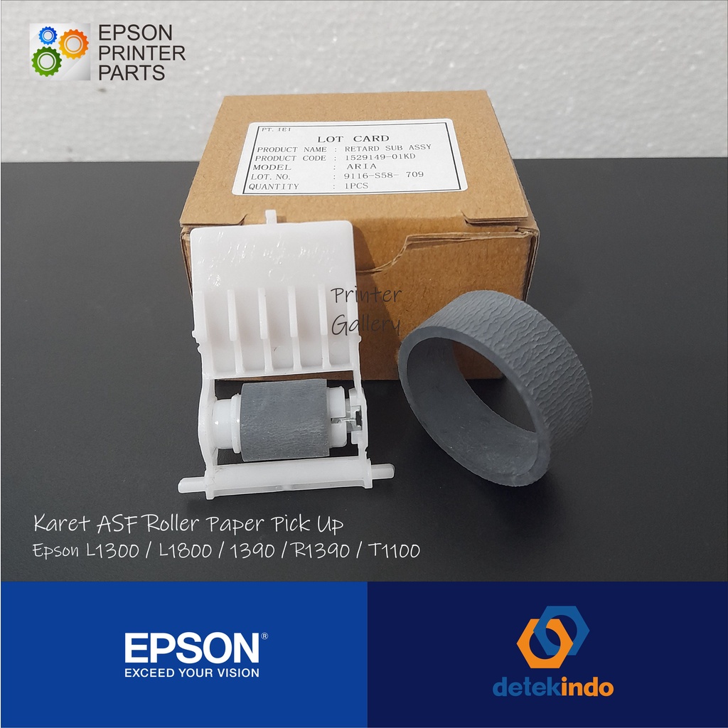 Rubber ASF Roller Paper Pick Up Epson L1300 L1800 1390 R1390 T1100