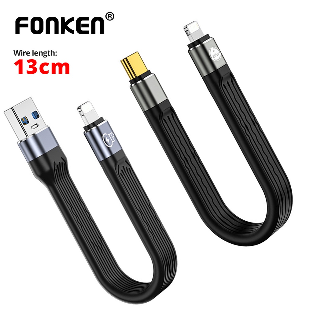 Fonken W Pd Type C Cable For I Phone Light Ning Fast Charging Usb