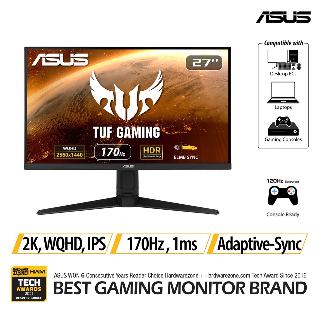 Asus Tuf Gaming Monitor VG27AQL1A (27