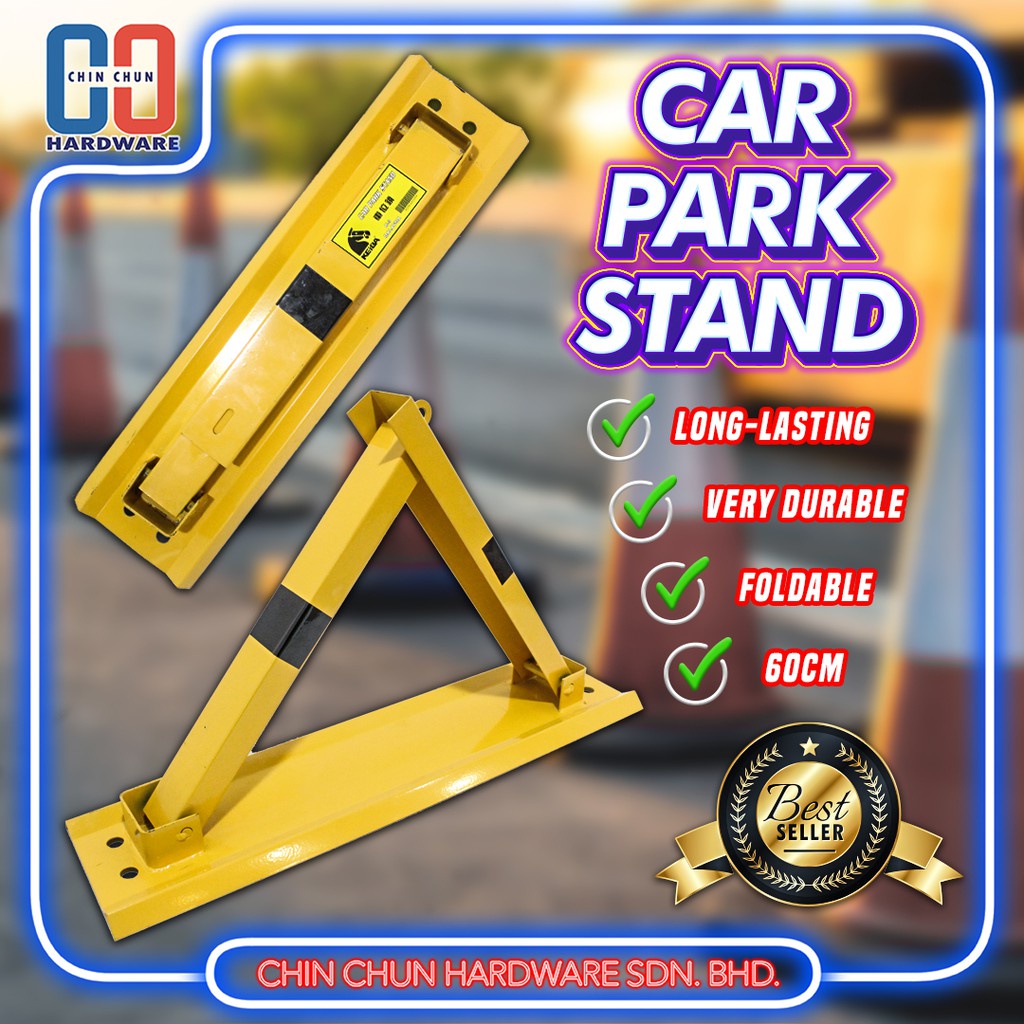 New Car Bollard Safety Post Lock Spring Parking Barrier Fold Down|Lock ...