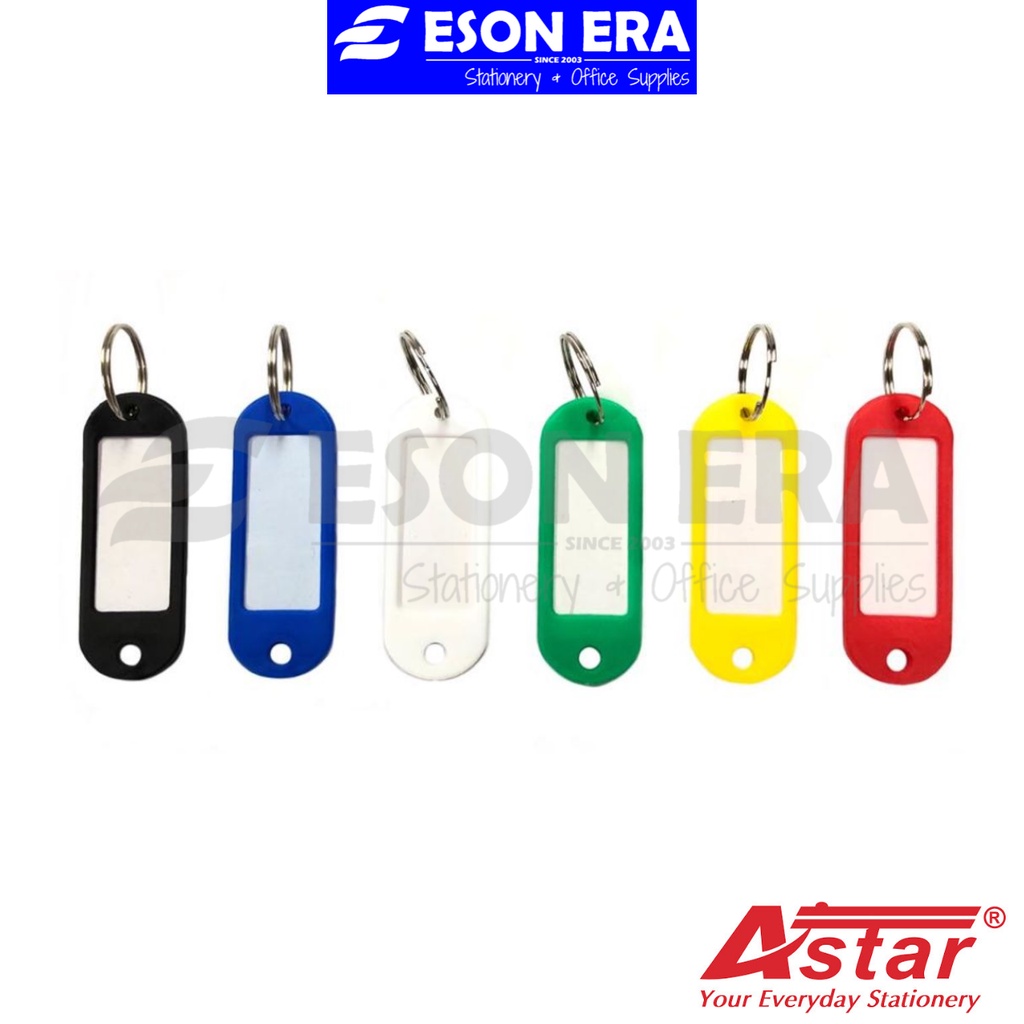 Astar Key Tag B13 50pcs/drum Key Chain Tag Kunci Keychain | Shopee Malaysia