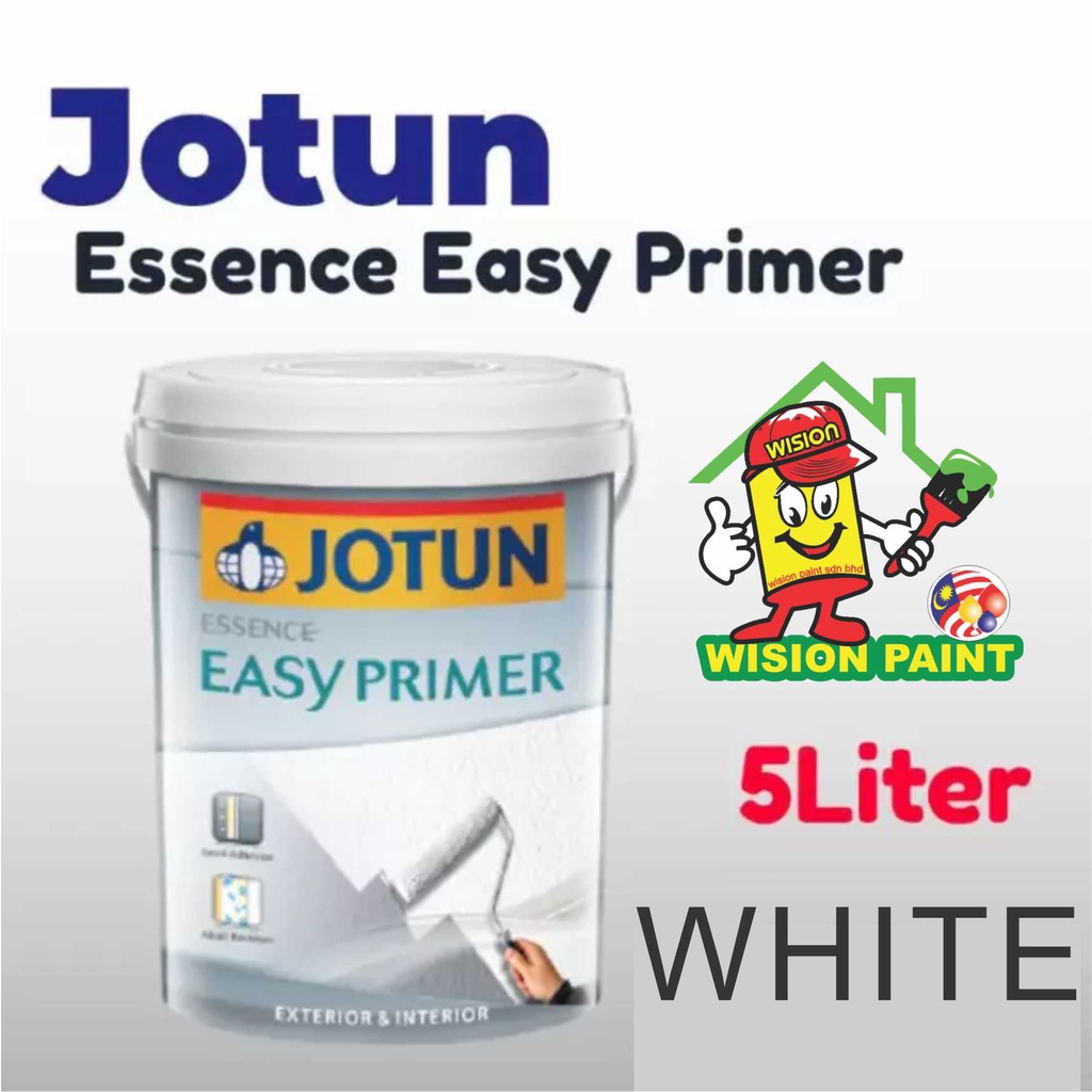 JOTUN PAINT EASY PRIMER ( 5L ) WALL SEALER EXTERIOR & INTERIOR SEALER Shopee Malaysia