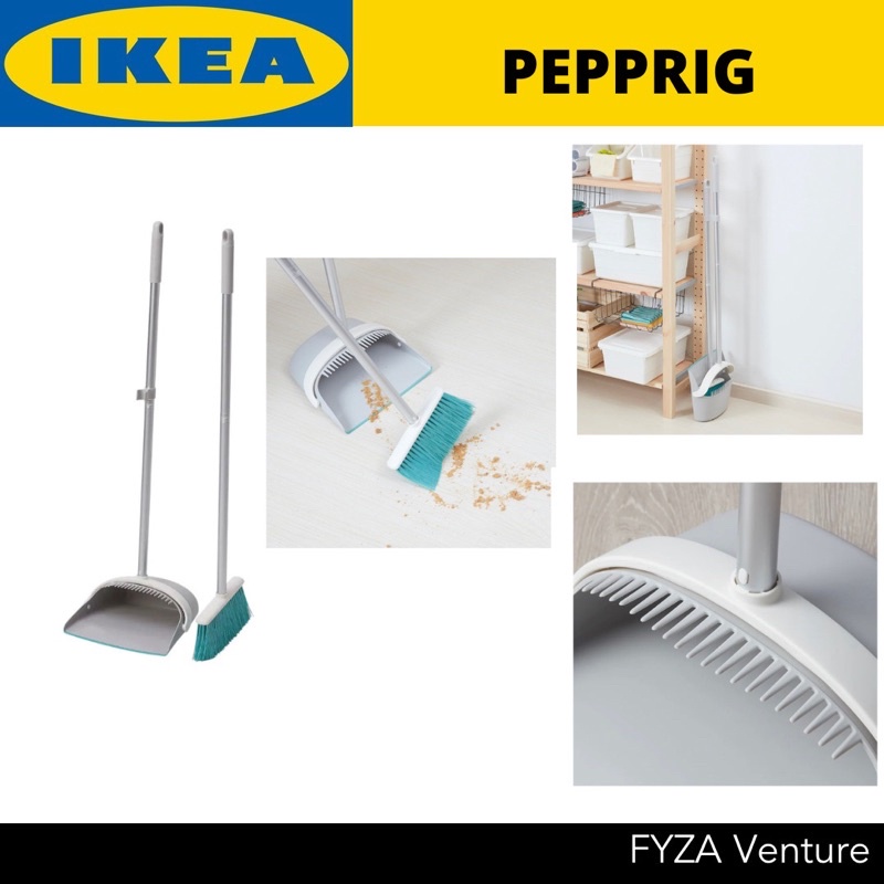 🇸🇪 PEPPRIG Dustpan / Broom Combo / Penyapu ikea Shopee Malaysia